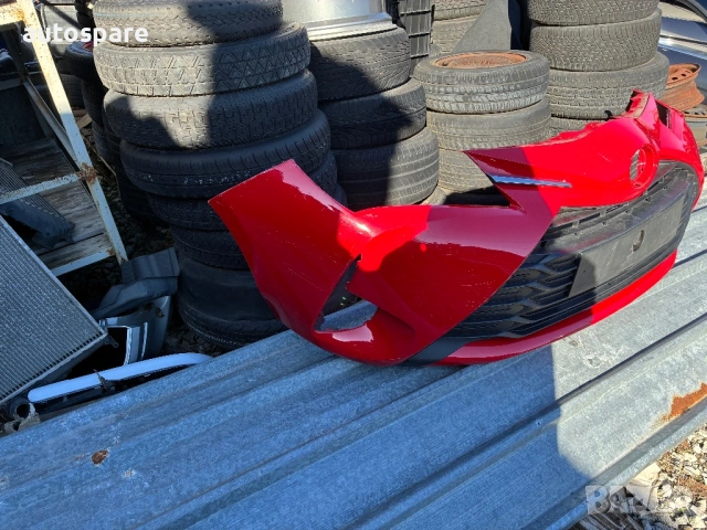 Предна броня с решетка TOYOTA YARIS III Тойота Ярис 3 2017- 2020. Оригинални. , снимка 3 - Части - 53259286