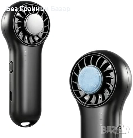 Нов Мини USB вентилатор 4000mAh 4 скорости ледено охлаждане за лято