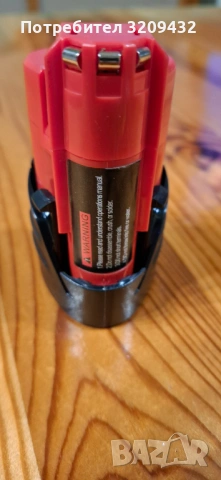 За Milwaukee M12 3000mah батерия, снимка 2 - Други инструменти - 53248593