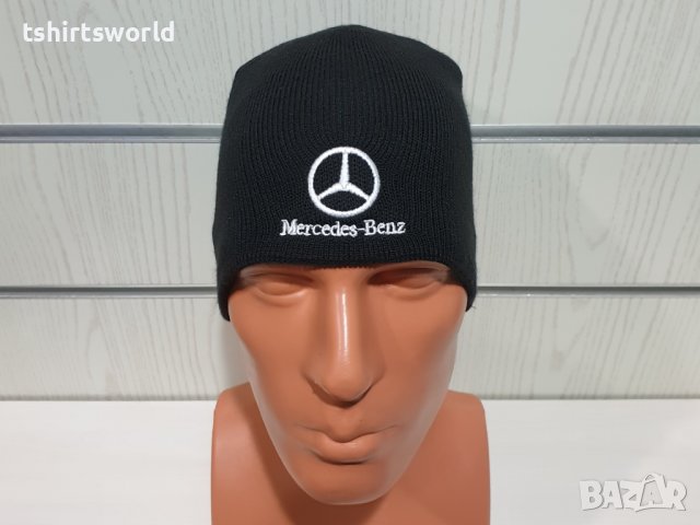 Нова зимна шапка на автомобилната марка Mercedes-Benz (Мерцедес), снимка 5 - Шапки - 42892107