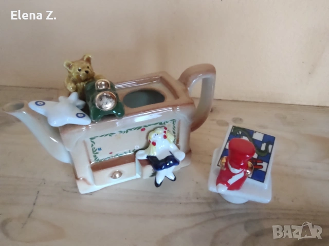 Пол Кардю малък чайник Toy Box, снимка 5 - Декорация за дома - 53244061
