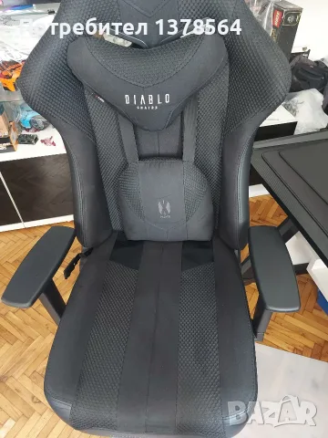 Геймърски стол DIABLO CHAIRS PLAYER, снимка 5 - Столове - 55775883