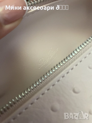 Loro Piana чанта щраусова кожа, снимка 4 - Чанти - 55715737