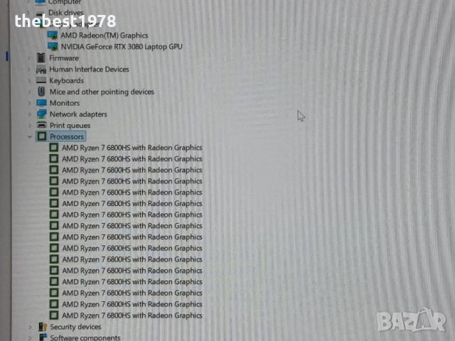 240Hz Rog Zephyrus G15`RTX 3080/Ryzen 6800HS/32GB DDR5/1TB NVMe, снимка 8 - Лаптопи за игри - 51437930