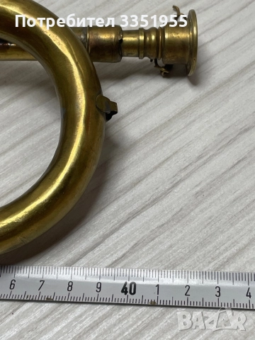 Старинен Тромпет, снимка 13 - Духови инструменти - 51716227