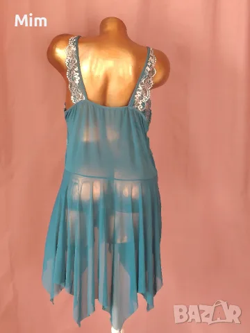 3XL Ефирна нощница за едра дама , снимка 6 - Нощници - 56090023