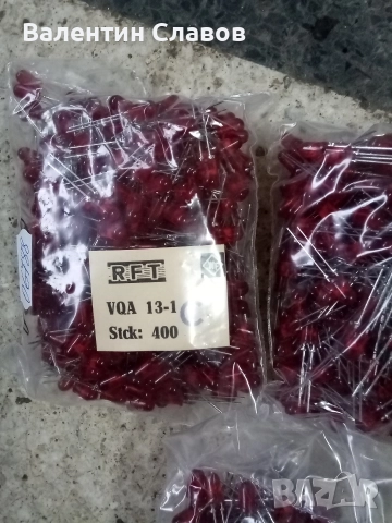 Червени светодиоди VQA 13, снимка 2 - Друга електроника - 52583389