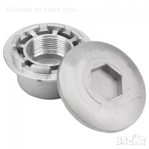 Алуминиева глава (с парченца корда) за храсторез (тример), снимка 6 - Градинска техника - 32206036