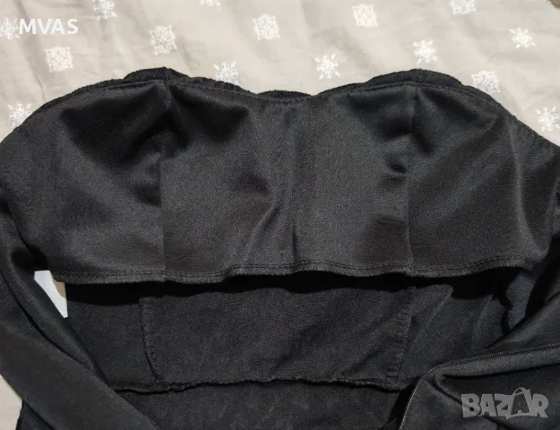 Нова черна официална рокля S размер , снимка 5 - Рокли - 49508378