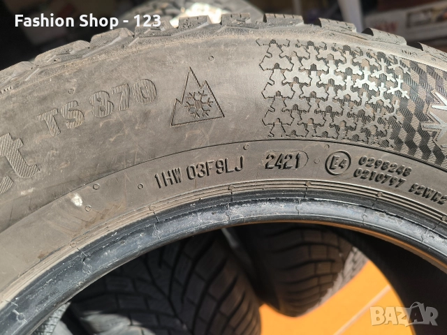 Зимни гуми 195 65 15 Continental Дот 21г, снимка 5 - Гуми и джанти - 52819020