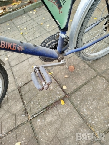 велосипед 26"- колело с багажник и калници- за ремонт или части, снимка 6 - Велосипеди - 31332656