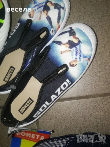 детски гуменки с картинка футболист 