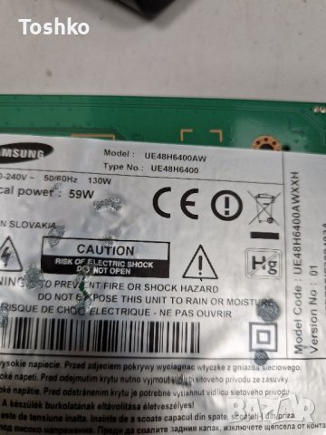 TCON BOARD BN41-02110A за ТВ SAMSUNG UE48H6400AW, снимка 3 - Части и Платки - 42134024