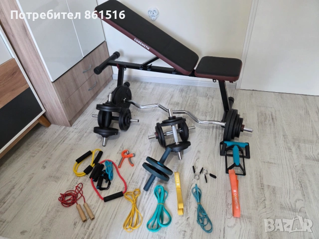 Фитнес уреди Лежанка дъмбели Лост