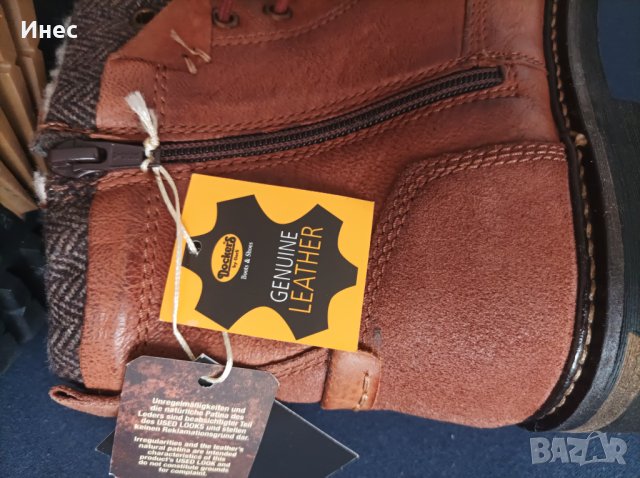 Нови зимни боти от естествена кожа , снимка 3 - Мъжки боти - 38891658