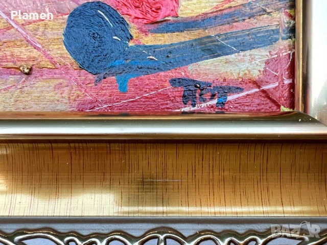 УНИКАТ КАРТИНА МАСЛО НА ПЛАТНО, снимка 4 - Картини - 54133854