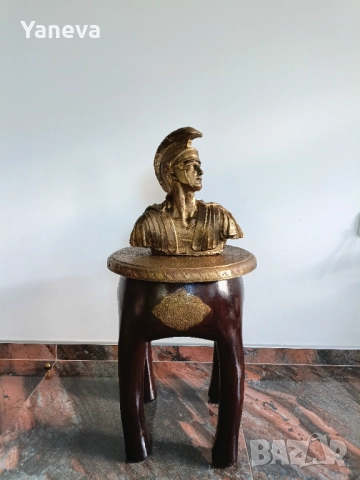 Центурион, авторска скулптура, бюст на рилски воин. , снимка 4 - Статуетки - 52852553