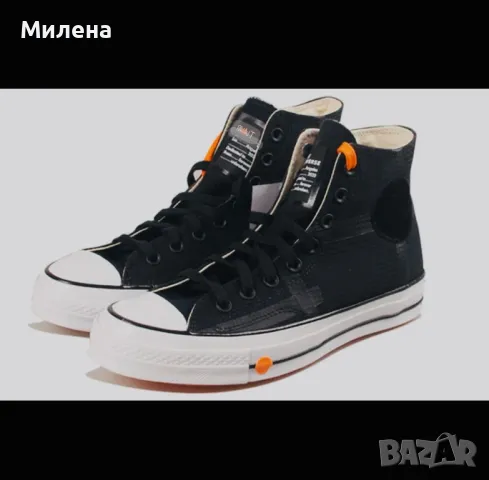 Нови converse 44.5 с два цвята връзки, снимка 2 - Кецове - 49781179