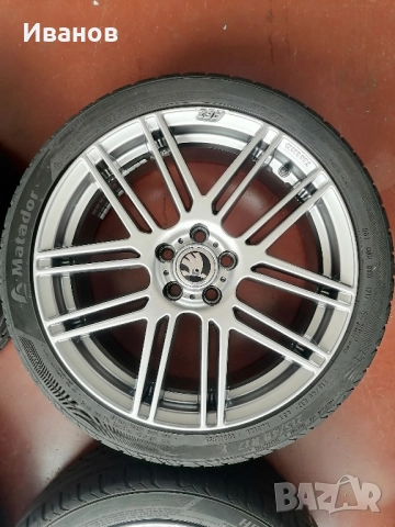 джанти 17" 5х100 Skoda , снимка 4 - Гуми и джанти - 52042578