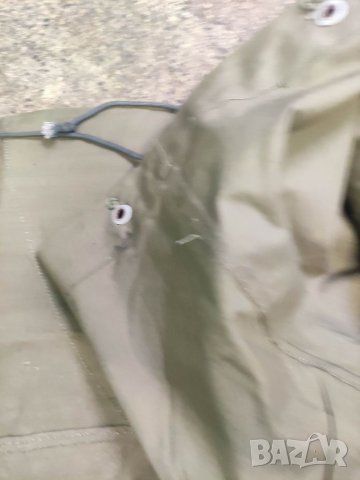 Продавам брезентово военно платнище /палатка, снимка 2 - Екипировка - 39910996