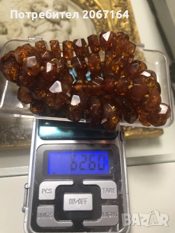колие от кехлибар, снимка 4 - Колиета, медальони, синджири - 55981842