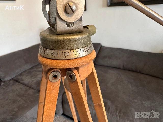 Дървен Фото Статив Тринога, снимка 7 - Антикварни и старинни предмети - 53148047