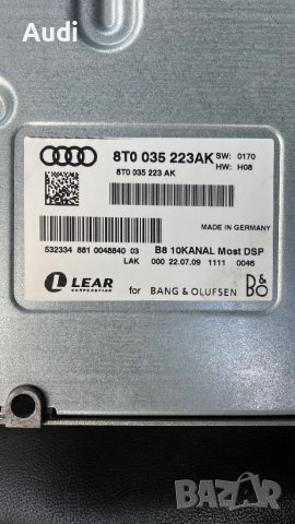 Audi Bang Olufsen Q5 A4 A5 усилвател  Ауди Бенг 8T0035223AN 8T0035223AK, снимка 2 - Части - 40481648