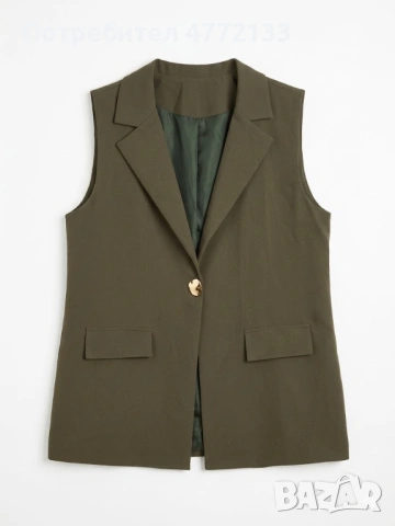 Дамски елегантен елек, снимка 2 - Елеци - 53987187