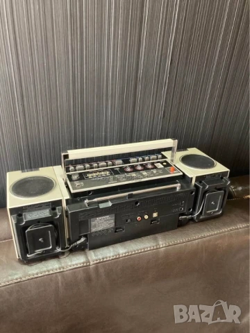 SANYO M-W24K VINTAGE RETRO BOOMBOX радио касетофон, снимка 10 - Радиокасетофони, транзистори - 54133615