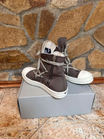Оригинални мъжки обувки Rick Owens , снимка 2 - Кецове - 52178400