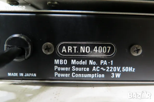 MBO ONE PA1_MA1_ST1_CD1, снимка 11 - Аудиосистеми - 49545503
