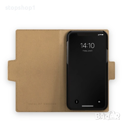 Кейс-портфейл IDEAL OF SWEDEN в наситено кафяво за iPhone 12 Pro Max, снимка 3 - Калъфи, кейсове - 54192302