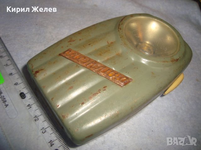 СВЕТЛИНА - СТАРО СИГНАЛНО МЕТАЛНО РЯДКО РЕТРО БГ - ФЕНЕРЧЕ ВОЕННО с УПЪТВАНЕ ИНСТРУКЦИЯ 32180, снимка 5 - Антикварни и старинни предмети - 38276929