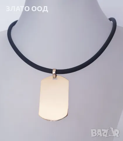 Златни колиета със силикон, снимка 9 - Колиета, медальони, синджири - 49647513