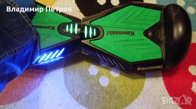 Hoverboard / Balance Scooter / Хувърборд – Kawasaki 6,5 инча, снимка 5 - Скейтборд, ховърборд, уейвборд - 47816609