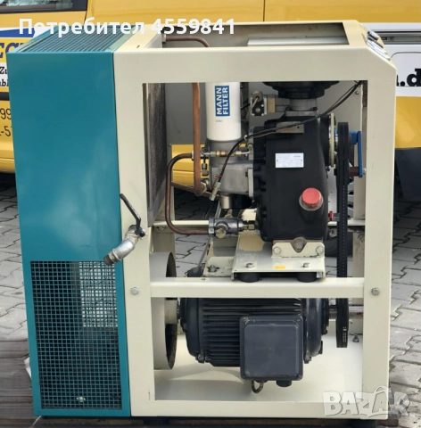 Винтов Компресор Renner RS 11*1,5 Кубика Дебит*Сервизиран Редовно!!!*11KW*10 Bar*, снимка 7 - Други машини и части - 52459899