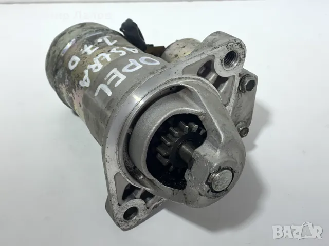 Стартер за Опел Астра Opel Astra 1.7D , снимка 2 - Части - 49329370