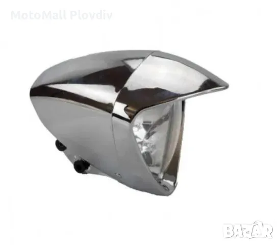 Мото фар за мотор фарове светлини чопър рокер габарити нови, снимка 2 - Аксесоари и консумативи - 49315668