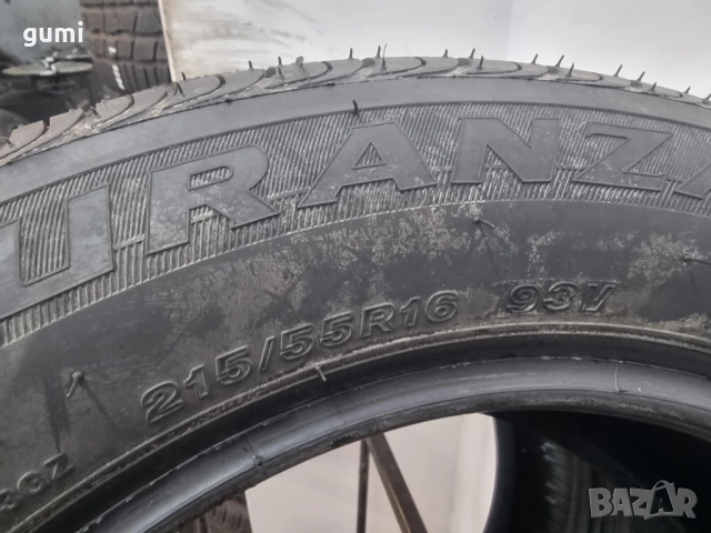 2бр летни гуми 215/55/16 BRIDGESTONE L03694, снимка 4 - Гуми и джанти - 51440679