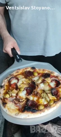 Електрическа фурна за пица с каменна плоча “Da Gennaro”, снимка 6 - Печки, фурни - 55779368