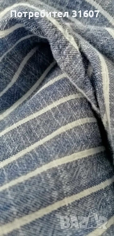 Страхотна риза PIECES - тип „Сафари“, снимка 6 - Ризи - 53926532