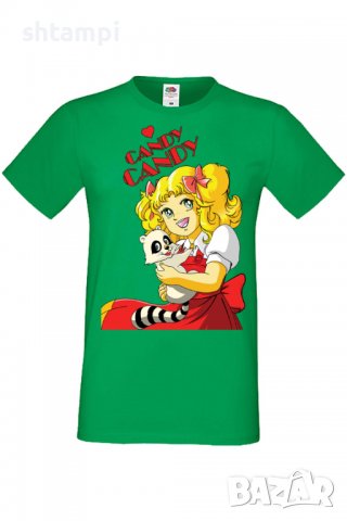 Мъжка тениска Candy Candy,Анимация,игра,Празник,Повод,, снимка 7 - Тениски - 37949119