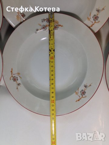 Порцеланови чинии за хранене - "Китка" гр. Нови пазар, снимка 2 - Чинии - 36767245
