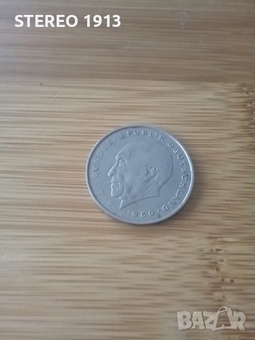 2 марки 1969 фрг