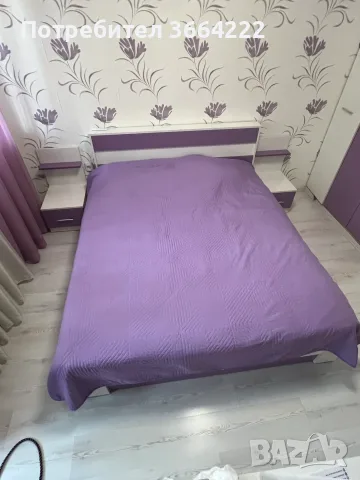 Диван, спалня + шест кухненски стола 