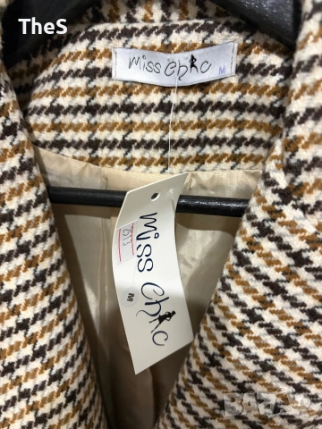 Вълнено палто - Мис Шик. Бг производство. НОВО! , снимка 2 - Сака - 53125392