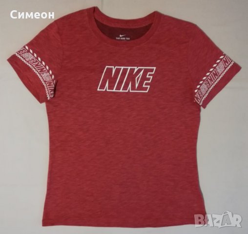 Nike оригинална тениска S Найк спортна памучна фланелка спорт фитнес