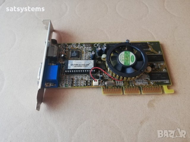 Видео карта NVidia GeForce 2 Chaintech MX-400 64MB DDR 128bit AGP, снимка 5 - Видеокарти - 34179114