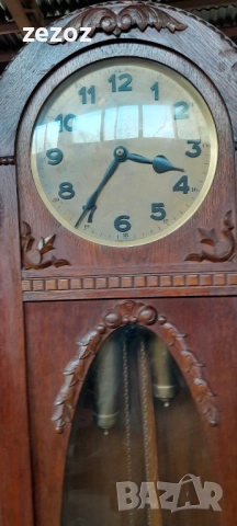 Антикварен паркетен часовник-GUSTAV BECKER, снимка 9 - Антикварни и старинни предмети - 52636269