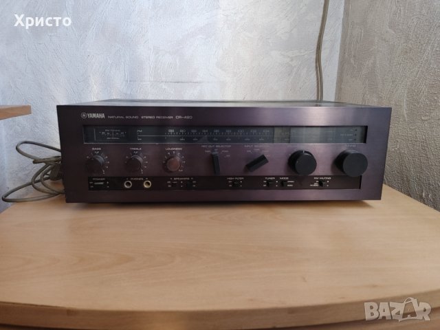Yamaha cr-420 ретро ресийвър